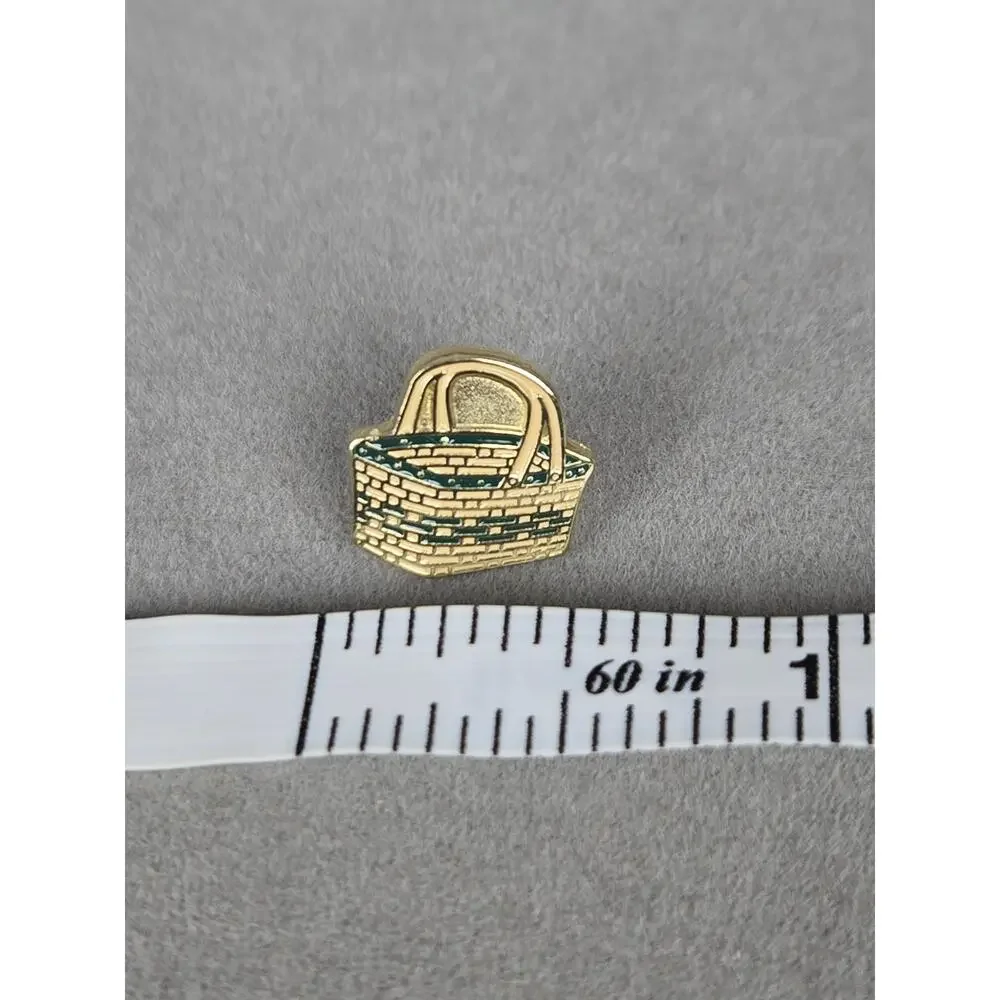 Longaberger Basket Gold Tone Pin